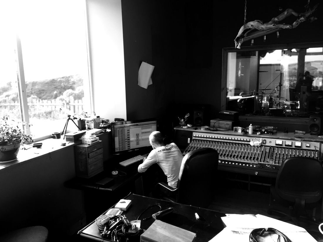 The control room at TPot Studio