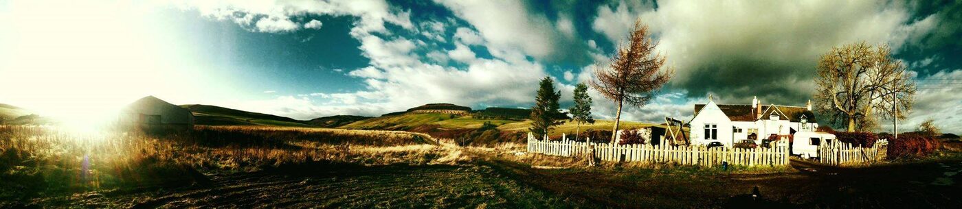 The Old School House at Path of Condie, set in the Ochil Hills of Perthshire